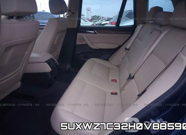 5UXWZ7C32H0V88590 фото 9