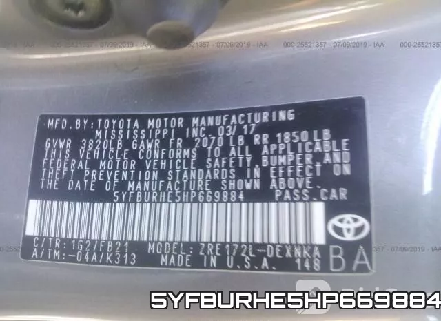 5YFBURHE5HP669884 фото 9