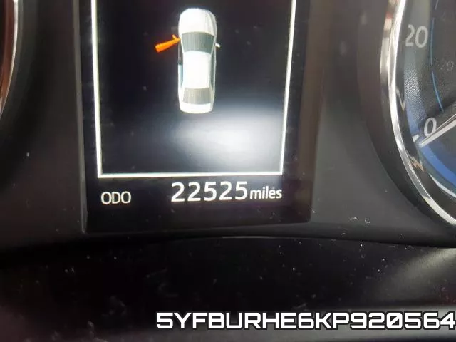 5YFBURHE6KP920564 фото 9