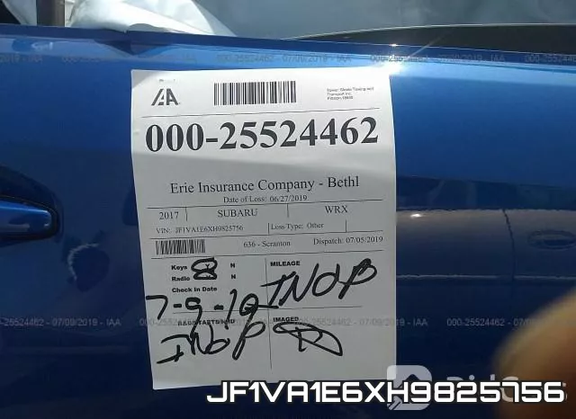 JF1VA1E6XH9825756 фото 8