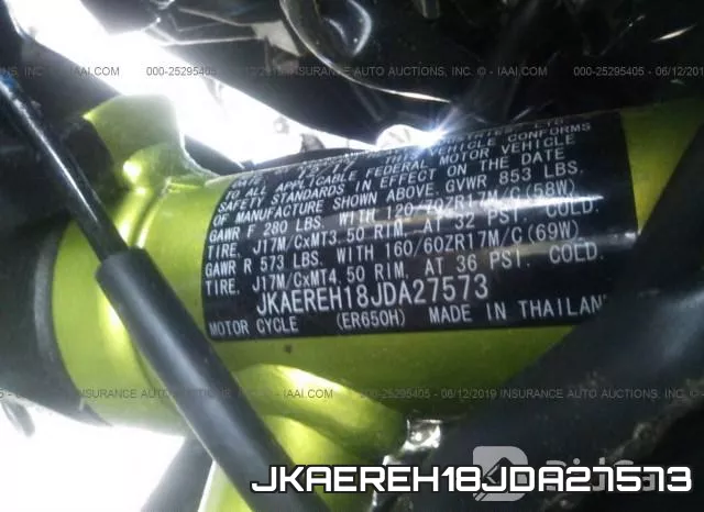 JKAEREH18JDA27573 фото 2