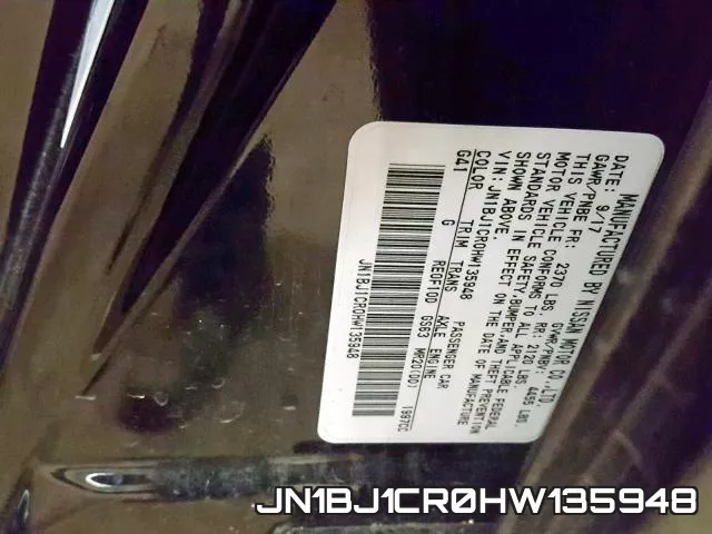 JN1BJ1CR0HW135948 фото 2