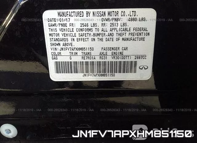 JN1FV7APXHM851150 фото 10