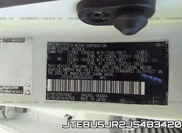 JTEBU5JR2J5483420 фото 10