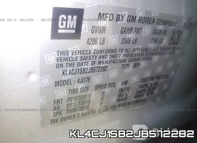 KL4CJ1SB2JB572282 фото 10