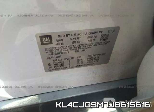 KL4CJGSM7JB615616 фото 10