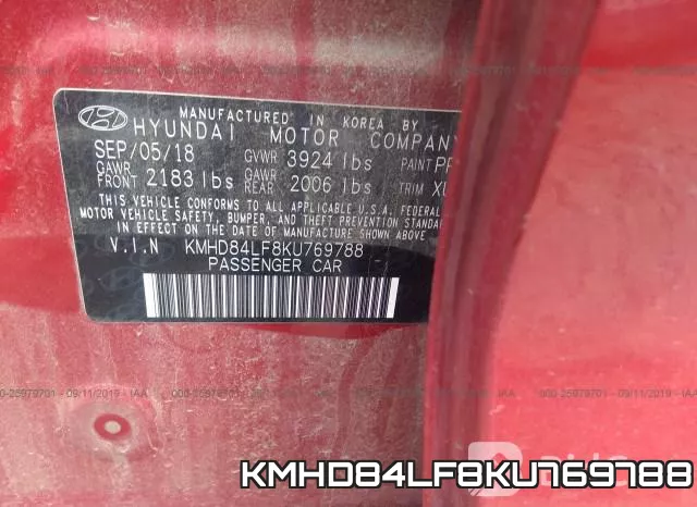 KMHD84LF8KU769788 фото 10