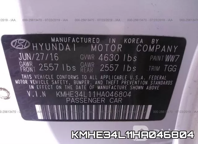 KMHE34L11HA046804 фото 10