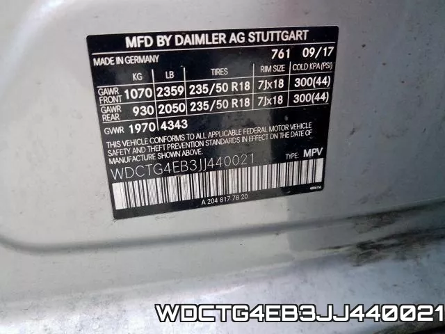 WDCTG4EB3JJ440021 фото 2