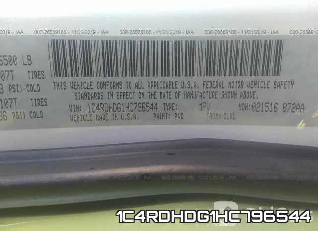 1C4RDHDG1HC796544 фото 10