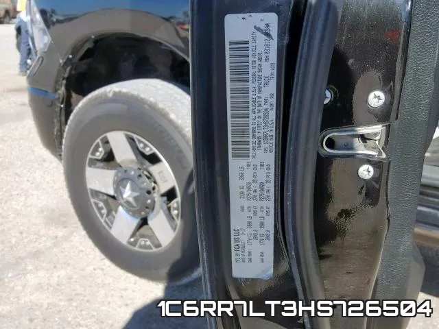 1C6RR7LT3HS726504 фото 2