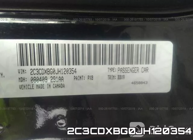 2C3CDXBG0JH120354 фото 9