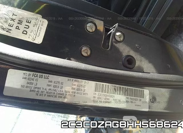 2C3CDZAG8HH568624 фото 10