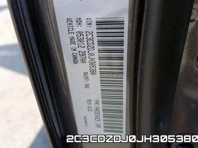 2C3CDZDJ0JH305380 фото 2
