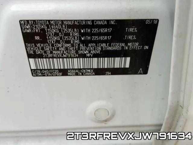 2T3RFREVXJW791634 фото 2