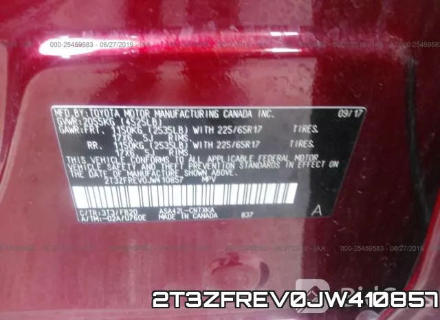 2T3ZFREV0JW410857 фото 10