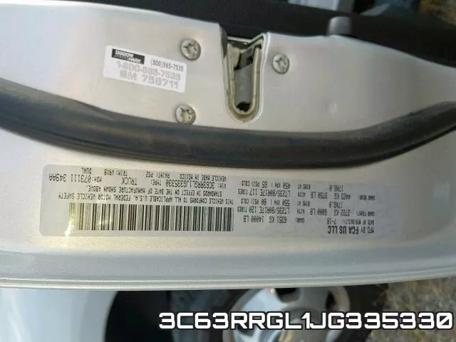3C63RRGL1JG335330 фото 2