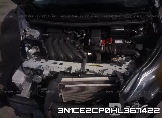 3N1CE2CP0HL367422 фото 2