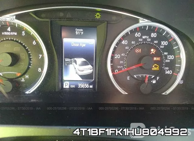 4T1BF1FK1HU804992 фото 8