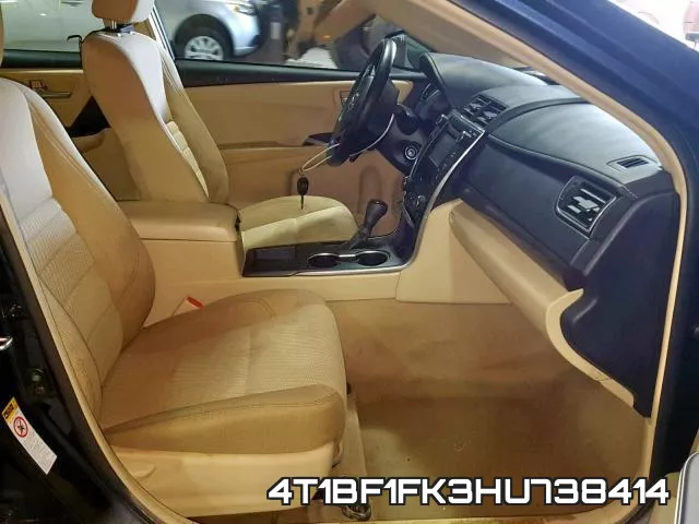 4T1BF1FK3HU738414 фото 5