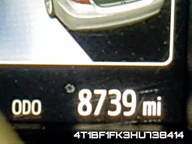 4T1BF1FK3HU738414 фото 7