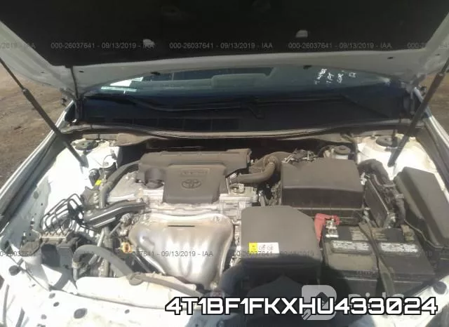 4T1BF1FKXHU433024 фото 2