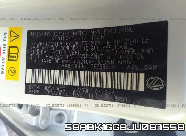 58ABK1GG8JU087558 фото 10