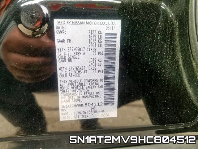 5N1AT2MV9HC804512 фото 2