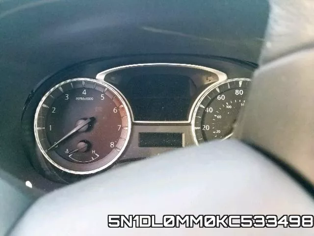 5N1DL0MM0KC533498 фото 9