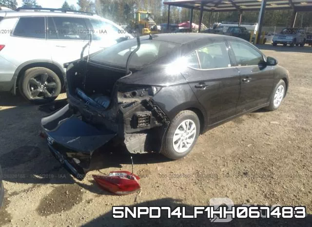 5NPD74LF1HH067483 фото 5