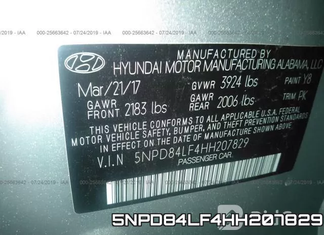 5NPD84LF4HH207829 фото 10