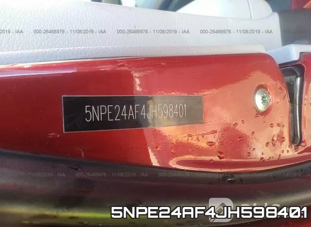 5NPE24AF4JH598401 фото 10