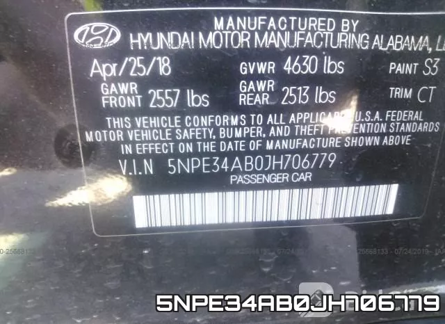 5NPE34AB0JH706779 фото 10