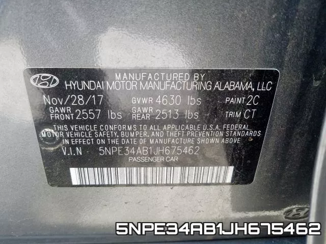 5NPE34AB1JH675462 фото 2