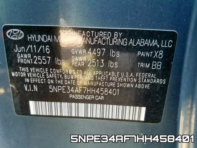 5NPE34AF7HH458401 фото 2