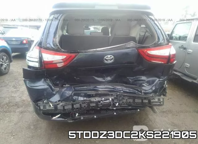 5TDDZ3DC2KS221905 фото 6