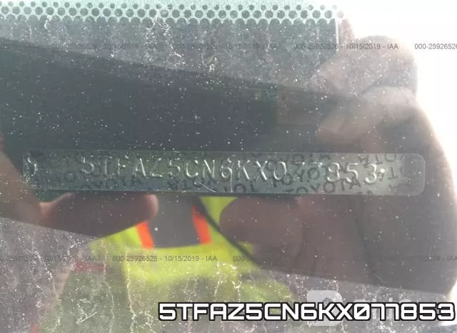 5TFAZ5CN6KX077853 фото 10