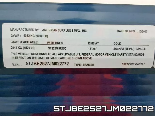 5TJBE2527JM022772 фото 2