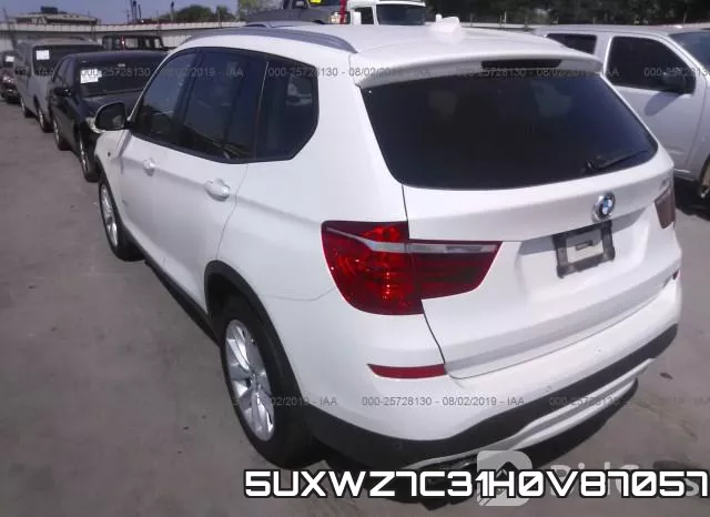 5UXWZ7C31H0V87057 фото 2