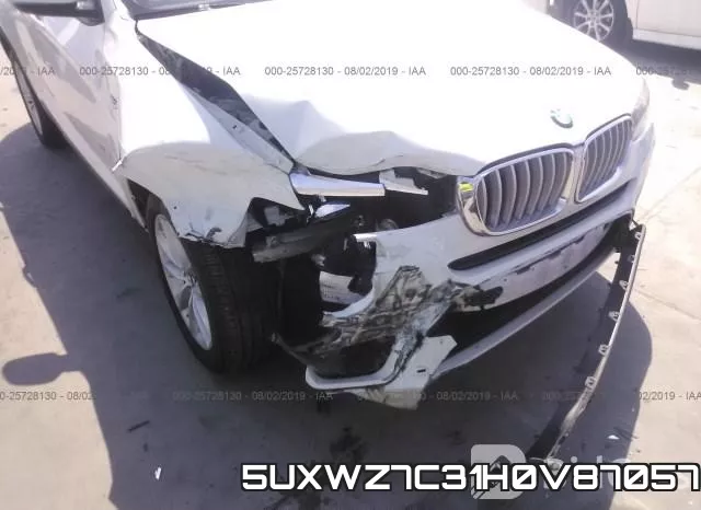 5UXWZ7C31H0V87057 фото 5