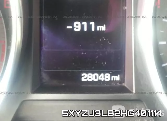 5XYZU3LB2HG401114 фото 8