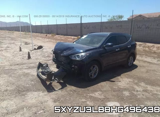 5XYZU3LB8HG496438 фото 2