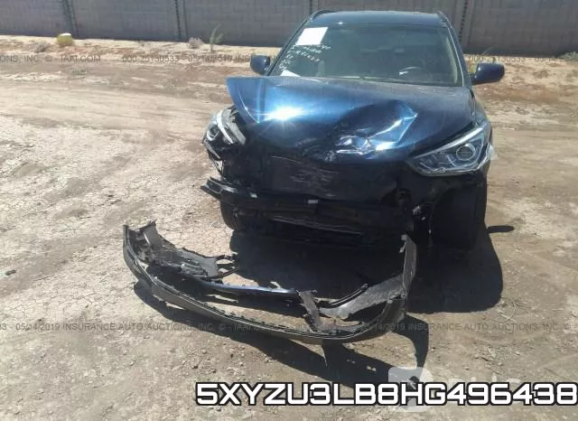 5XYZU3LB8HG496438 фото 6