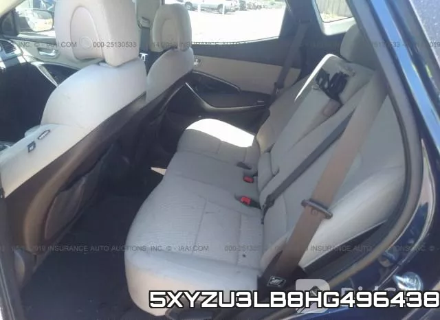 5XYZU3LB8HG496438 фото 8