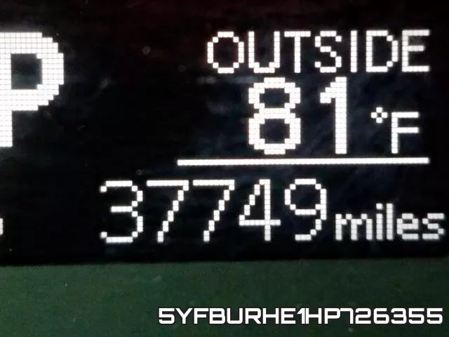5YFBURHE1HP726355 фото 9