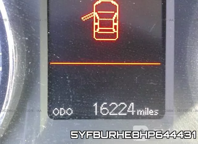 5YFBURHE8HP644431 фото 8
