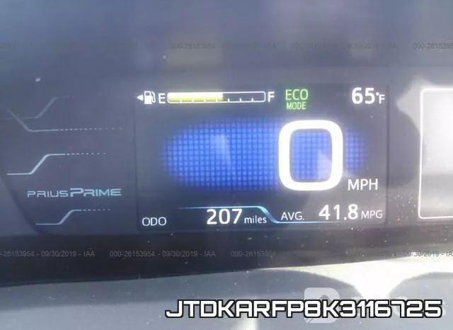 JTDKARFP8K3116725 фото 8