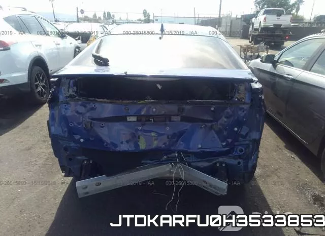 JTDKARFU0H3533853 фото 7