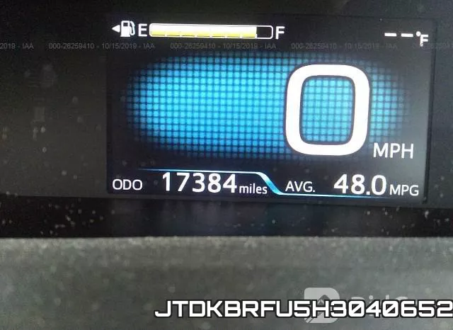 JTDKBRFU5H3040652 фото 7