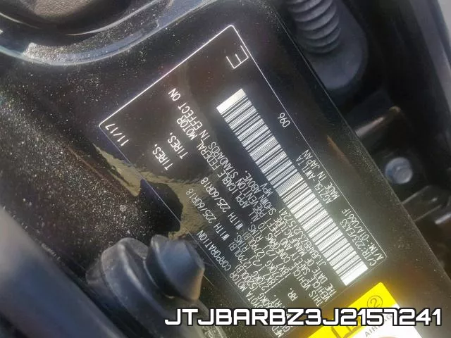 JTJBARBZ3J2157241 фото 2